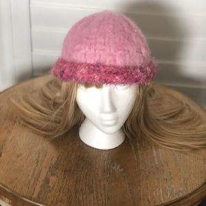 Alpaca Pink Knit Hat New